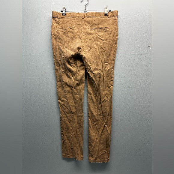 Boys School Approved Uniform Tan Khaki Slacks Dress Pants 30/34 - Picture 2 of 3